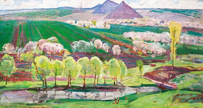 «Весна у Донецьку». 1965. Полотно, олія